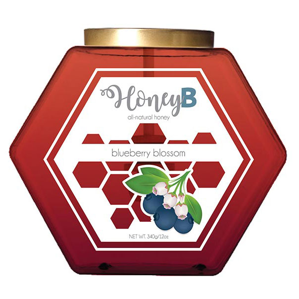 Honey B Packaging Label Design