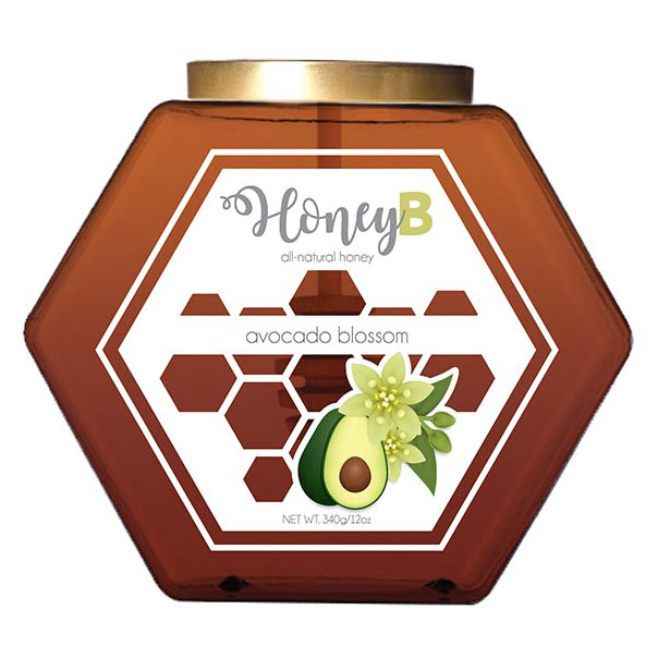Honey B Packaging Label Design
