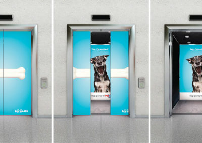 PetSmart Elevator Ads