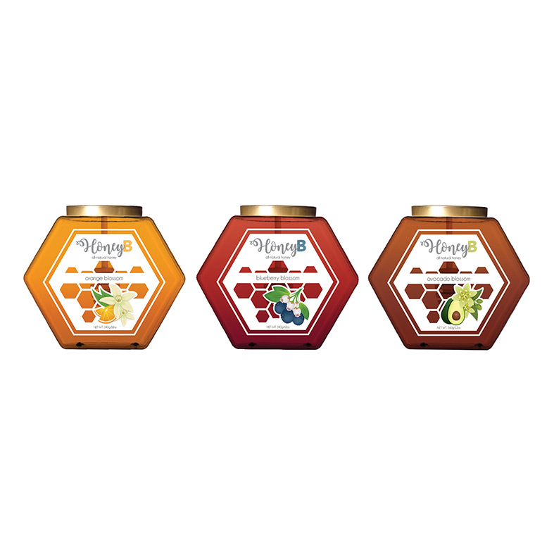 Honey B Packaging Label Design Series