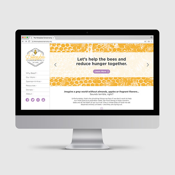 Honeybee Conservancy Redesign | Website