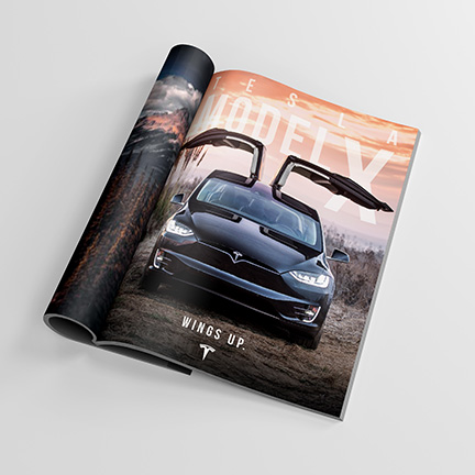 Luxury Automobile Magazine Print Advertisement