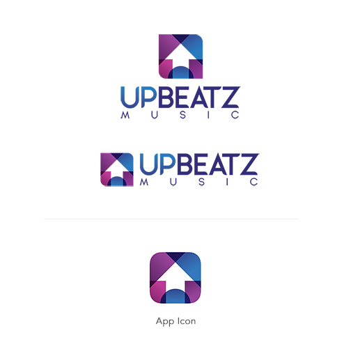 UpBeatz App Logo and App Icon